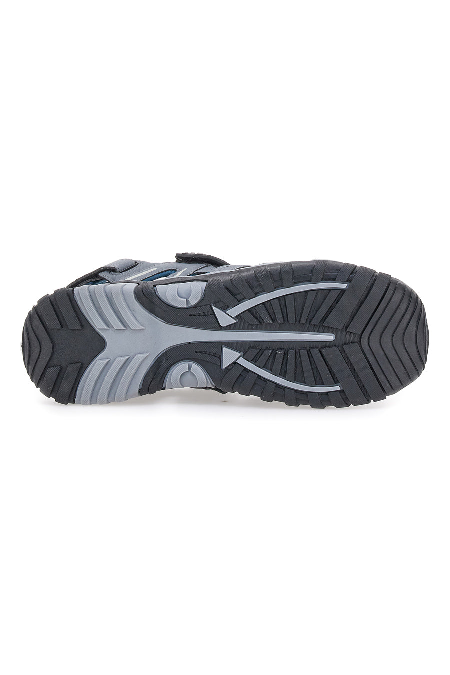 Sandali Grigi Con Strappi in Velcro Goodyeas 31047