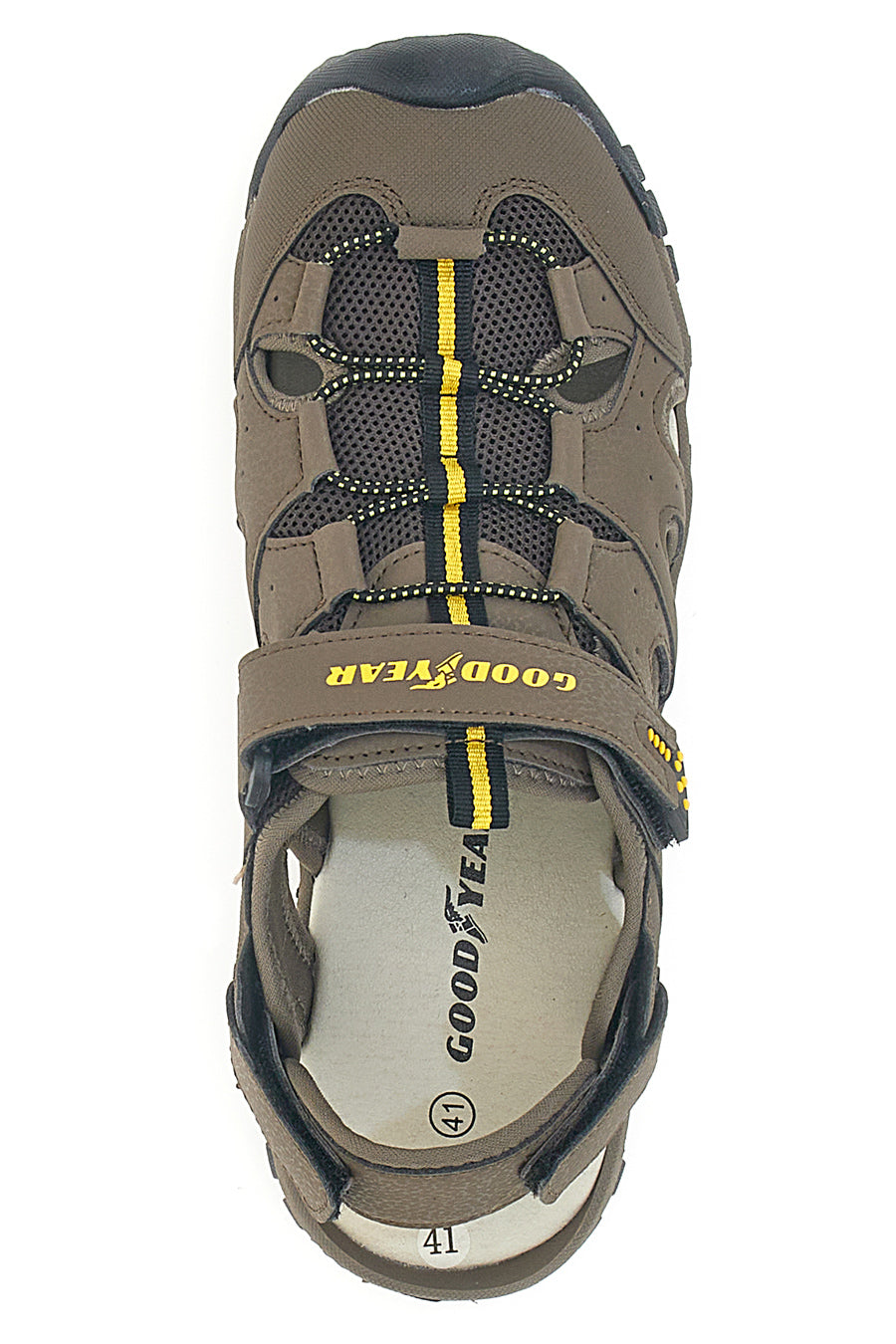 Sandali Marroni Con Punta Semichiusa Goodyear 41037