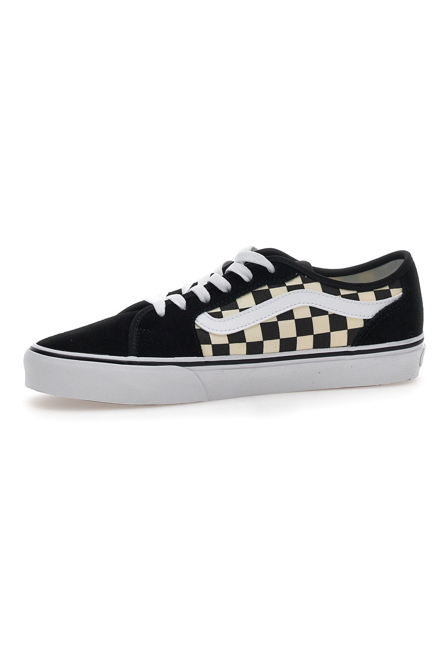 Sneakers Skateboard Nere e Bianche Vans Filmore Decon