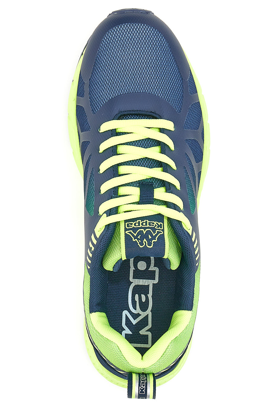 Sneakers Kappa Logo Nennis Blu e Lime