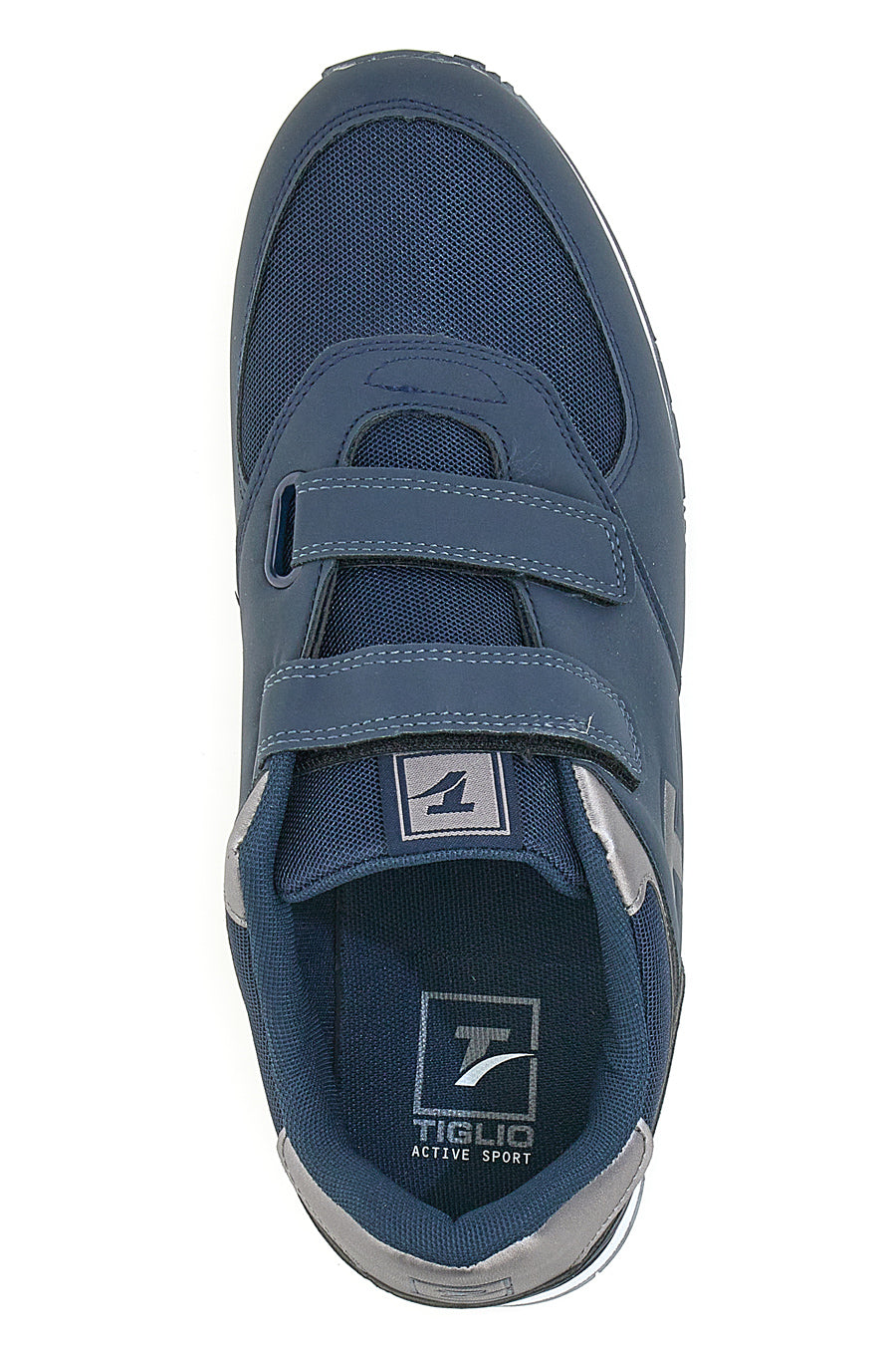 Sneakers con Velcro Tiglio 39103 Blu