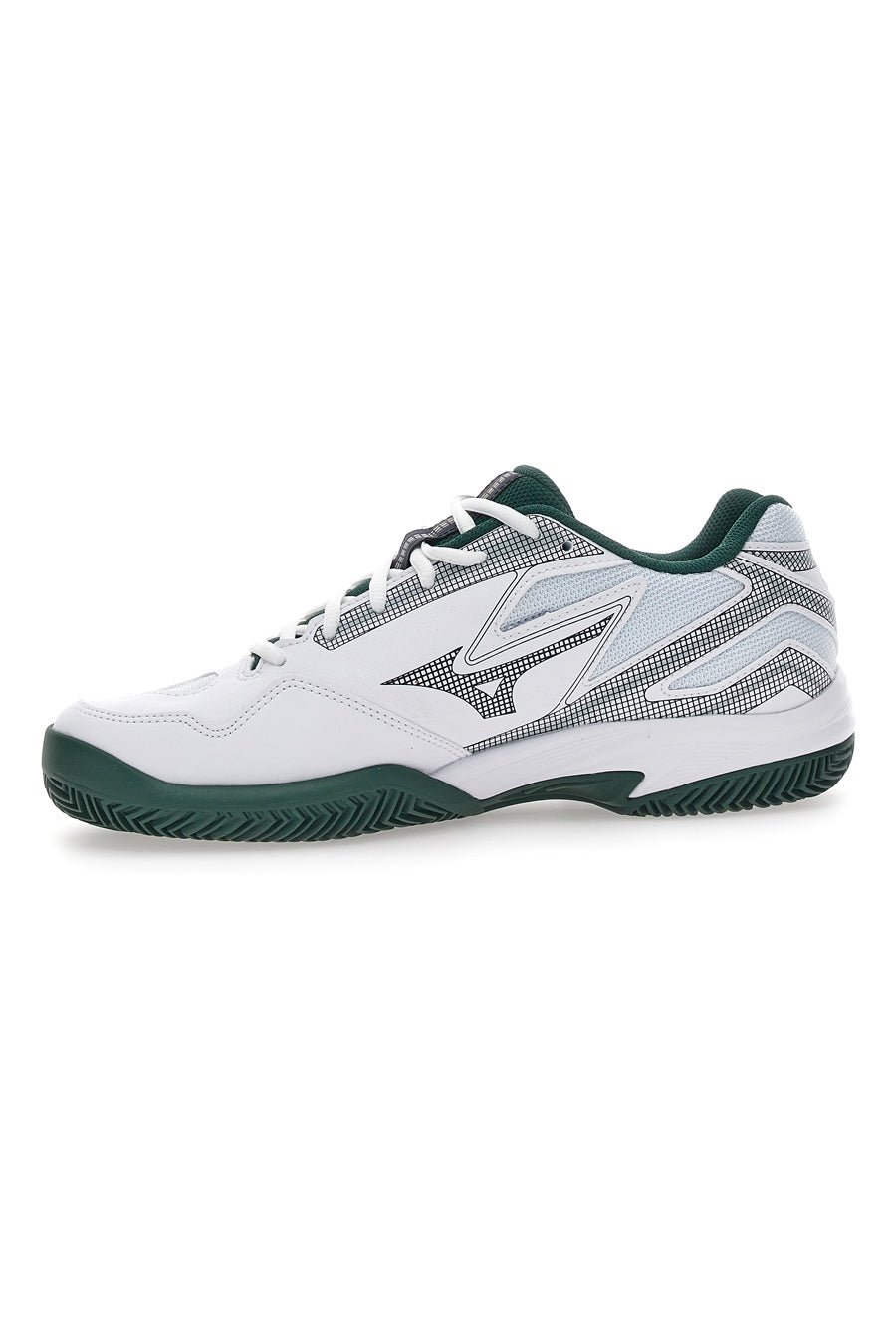 Scarpe da Tennis Mizuno Breakshot 4 CC Bianche e Verdi