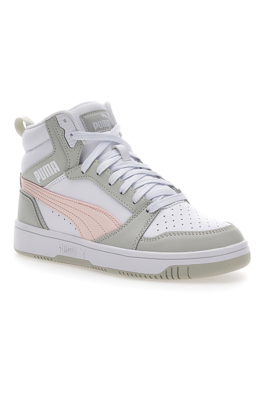 Sneakers Puma Rebound V6 Bianche/Rosa