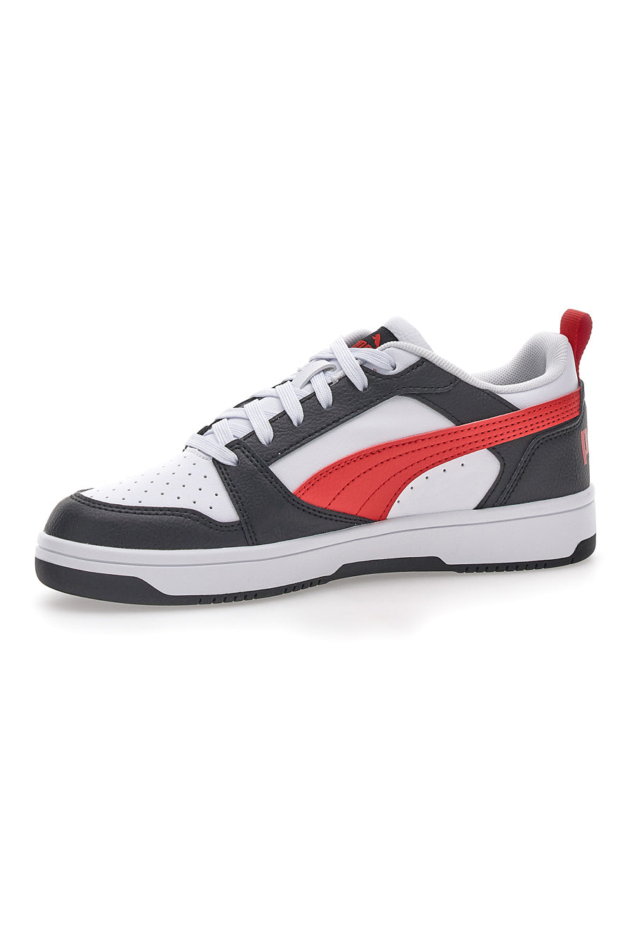 Sneakers Puma Rebound V6 LO JR Bianche-Nere