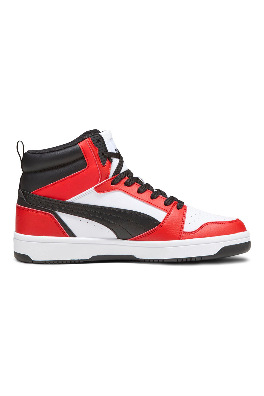 Sneakers Puma Rebound V6 Bianche e Rosse