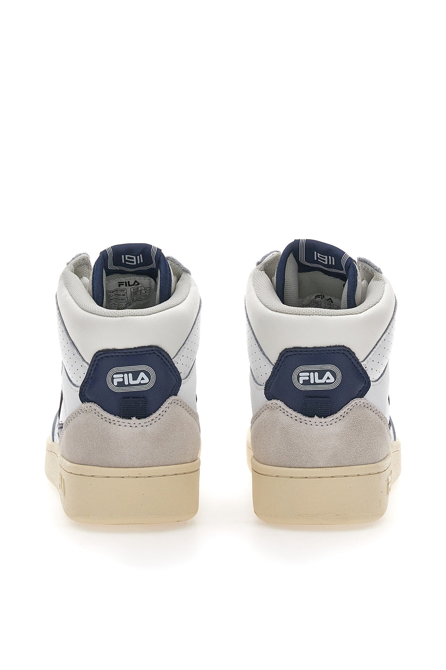 Sneakers Bianche e Blu Fila Sevaro Mid