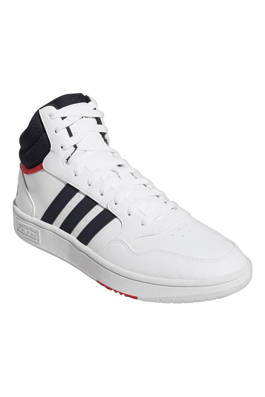 Sneakers Bianche Adidas Hoops 3.0 Mid