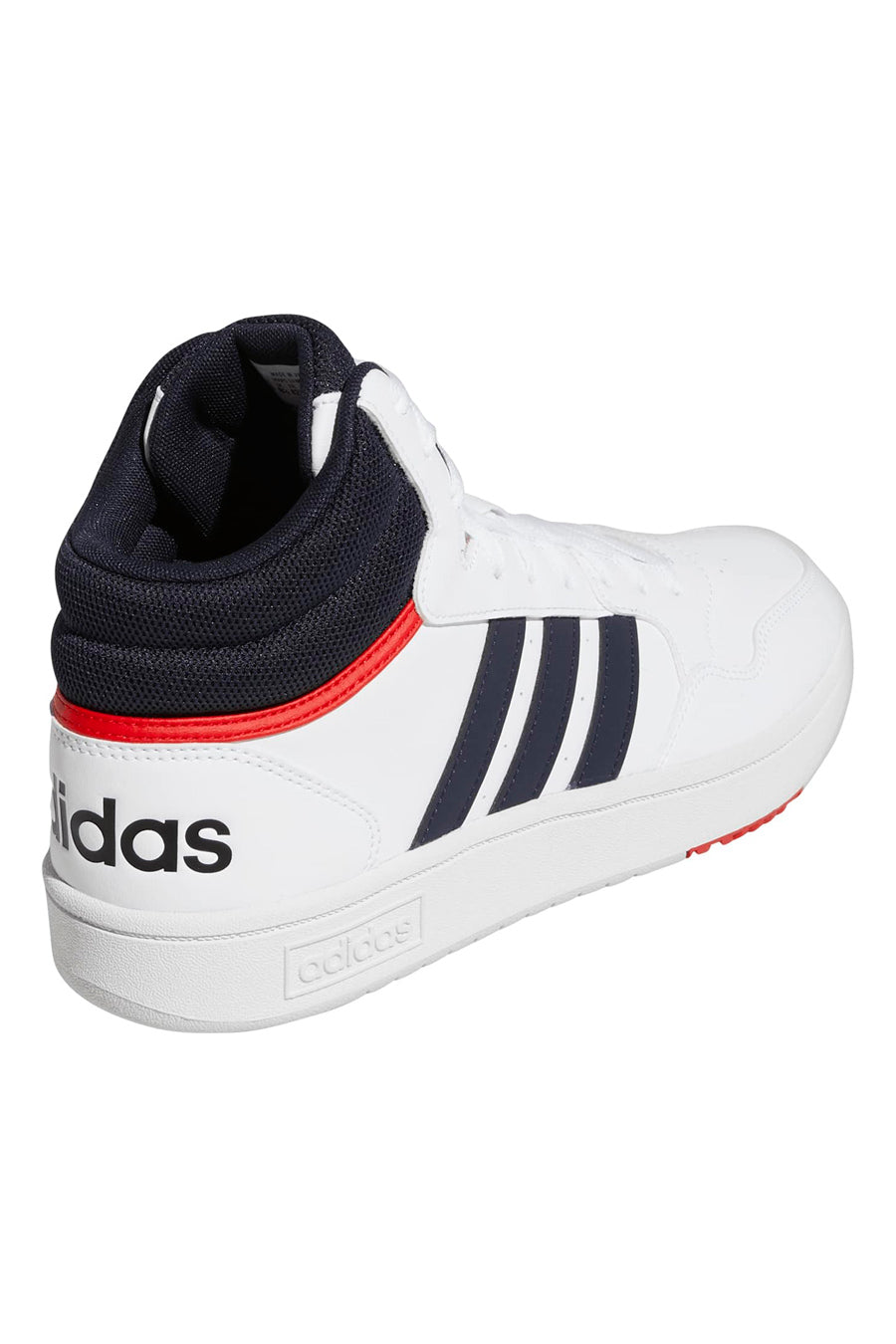 Sneakers Bianche Adidas Hoops 3.0 Mid