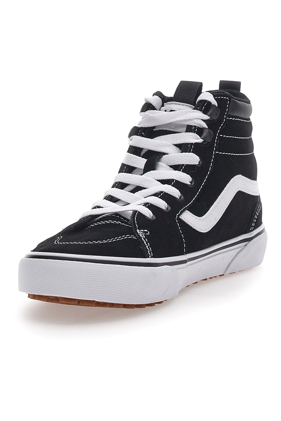 Sneakers Mid Cut Nere e Bianche Vans Filmore Hi Van