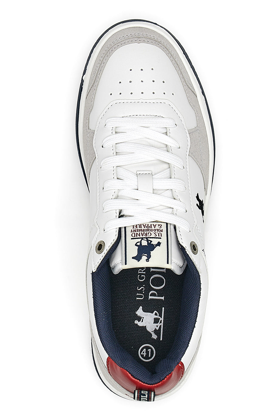 Sneakers U.S. Grand Polo Magnum Mix Bianche