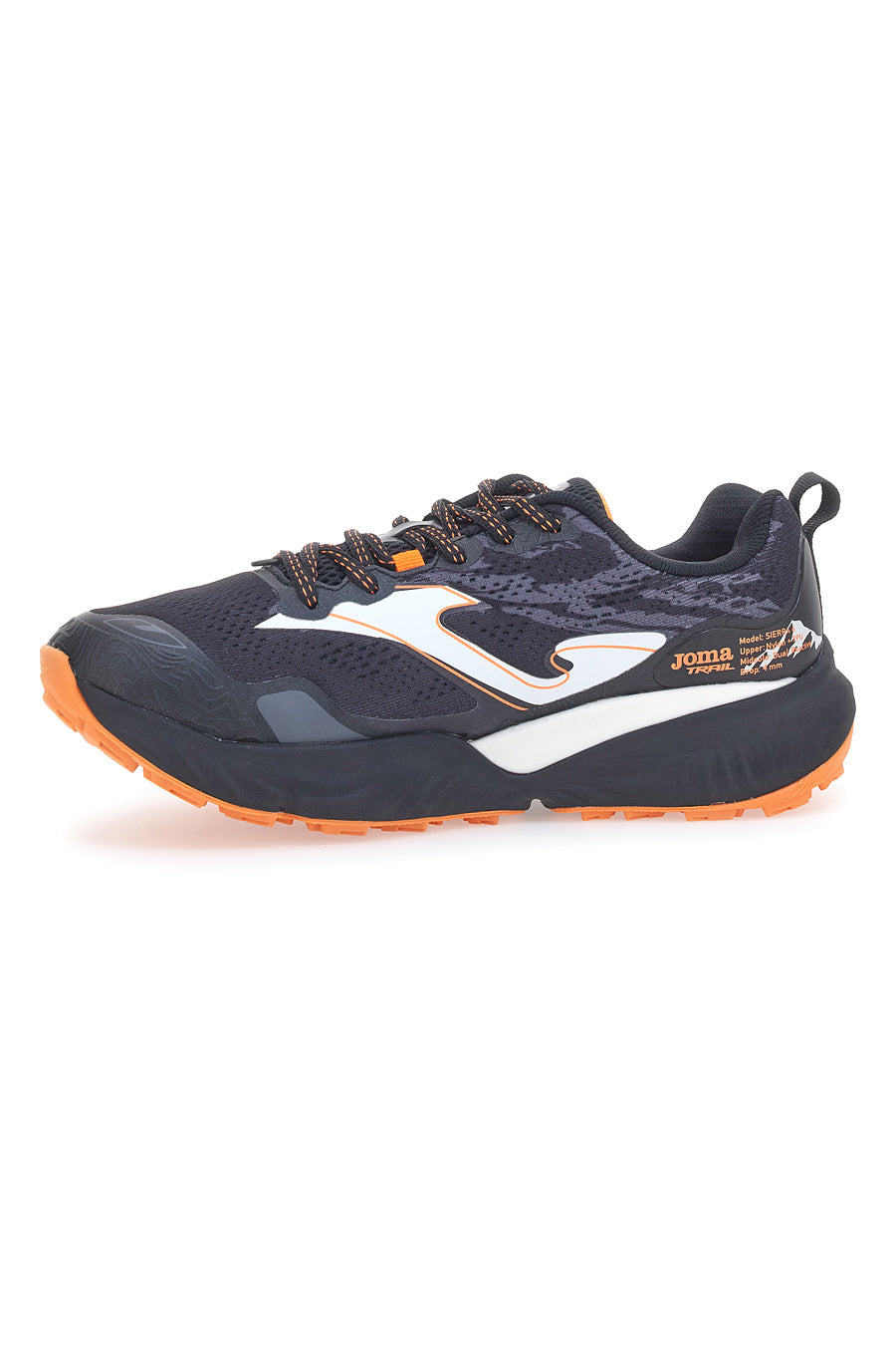 Scarpe da Trail Running Nere Joma Sierra Men