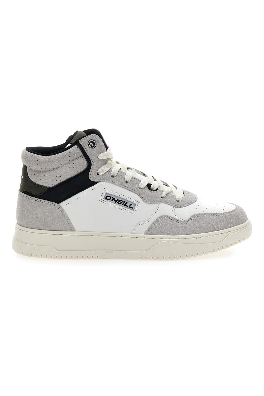 Sneakers Mid Cut Galveston Bianche