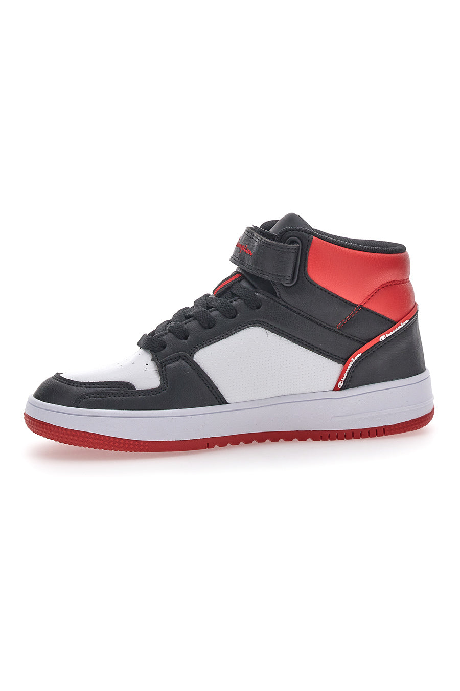 Sneakers Champion Rebound 2.0 Mid Bianco-Nero-Rosso