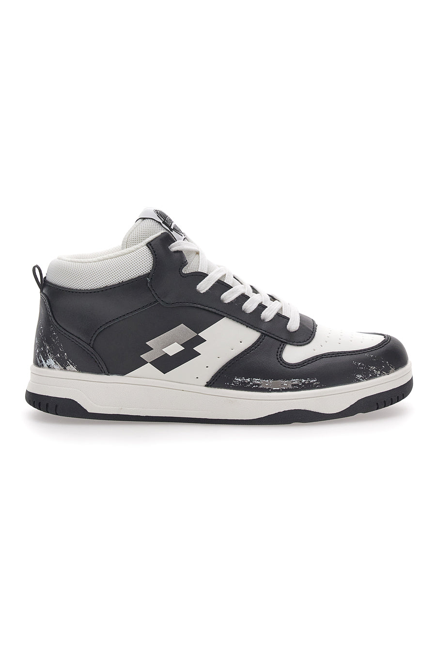 Sneakers Alte Lotto Rocket 1 Amf II Mid Bianche/Nere