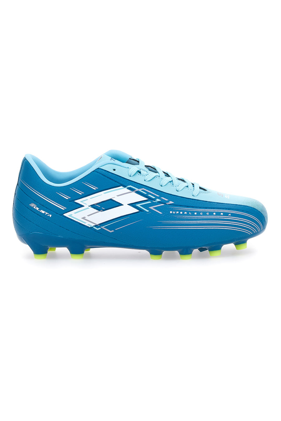 Scarpe da Calcio Blu Lotto Solista 700 VII FG JR