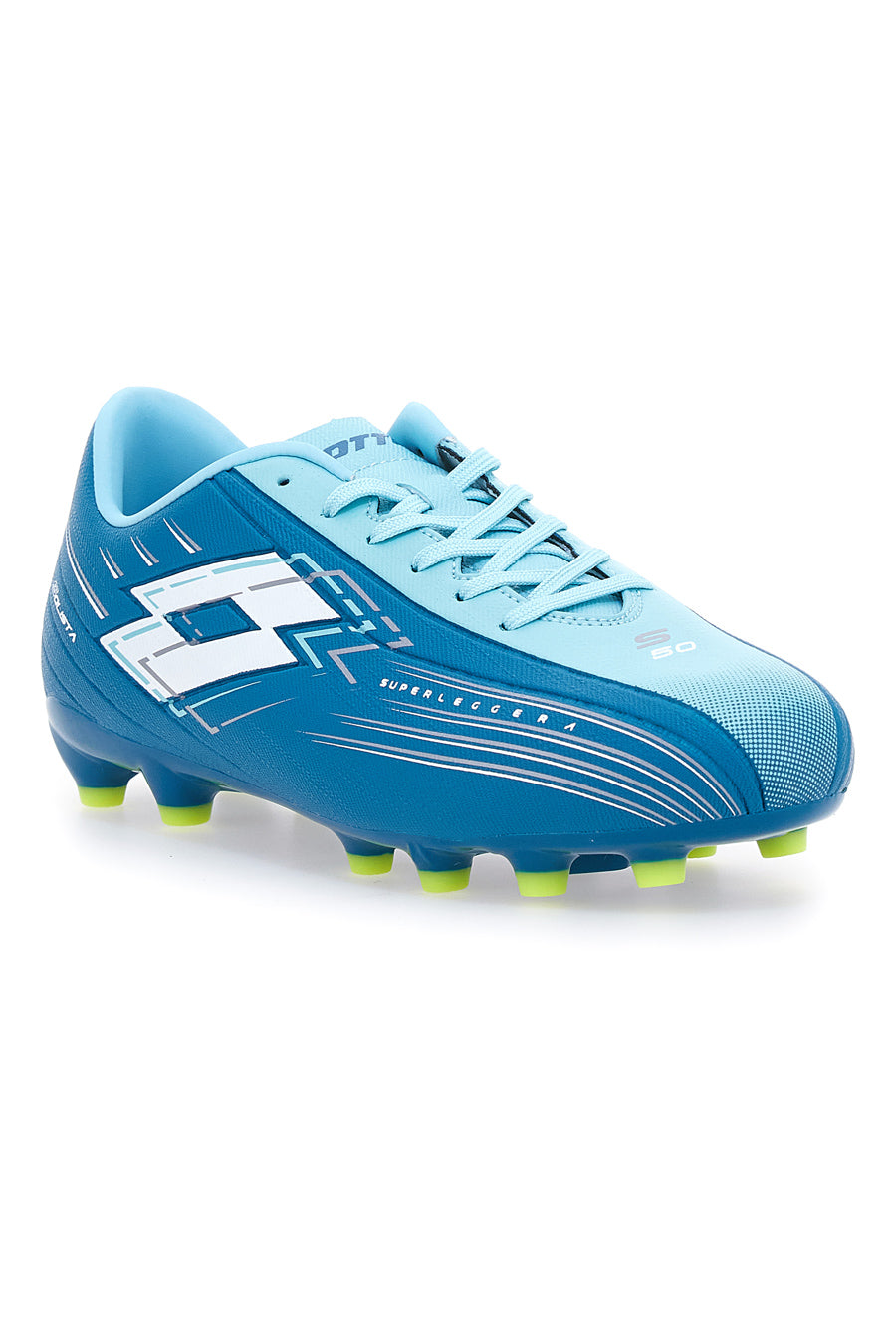 Scarpe da Calcio Blu Lotto Solista 700 VII FG JR