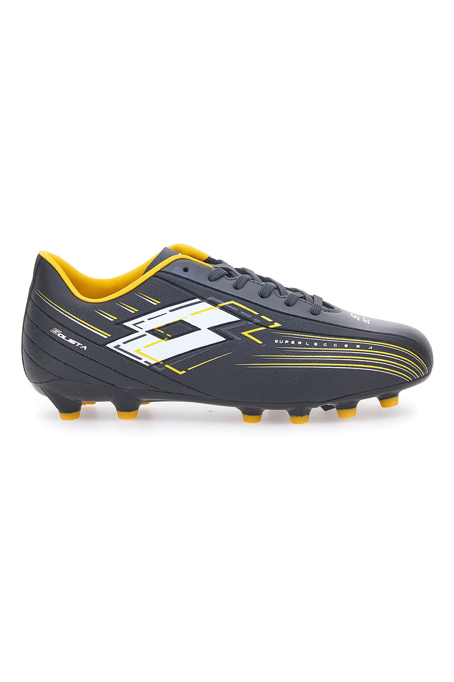 Scarpe da Calcio Nere Lotto Solista 700 VII Fg Jr