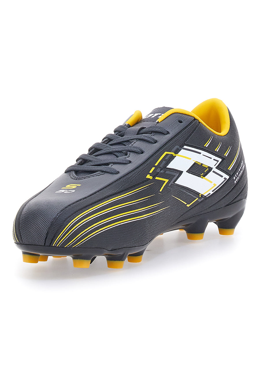 Scarpe da Calcio Nere Lotto Solista 700 VII Fg Jr