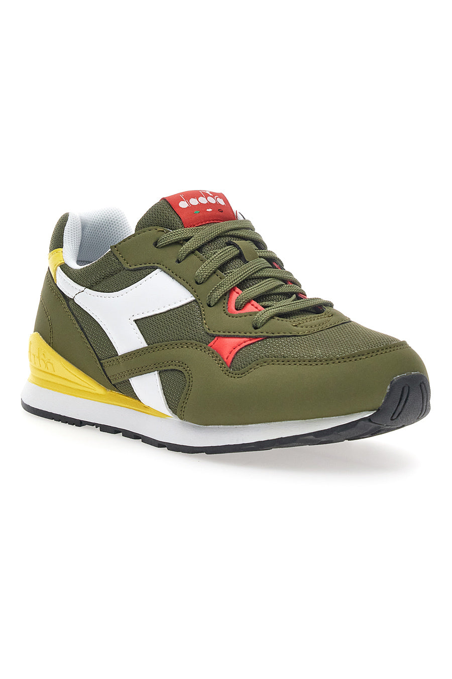 Diadora N. 92 Gs Grüne Turnschuhe