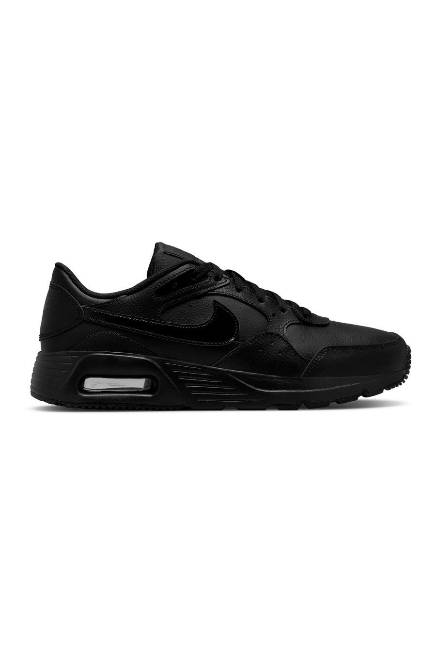 Sneakers Vera Pelle Nere Nike Air Max SC LEA