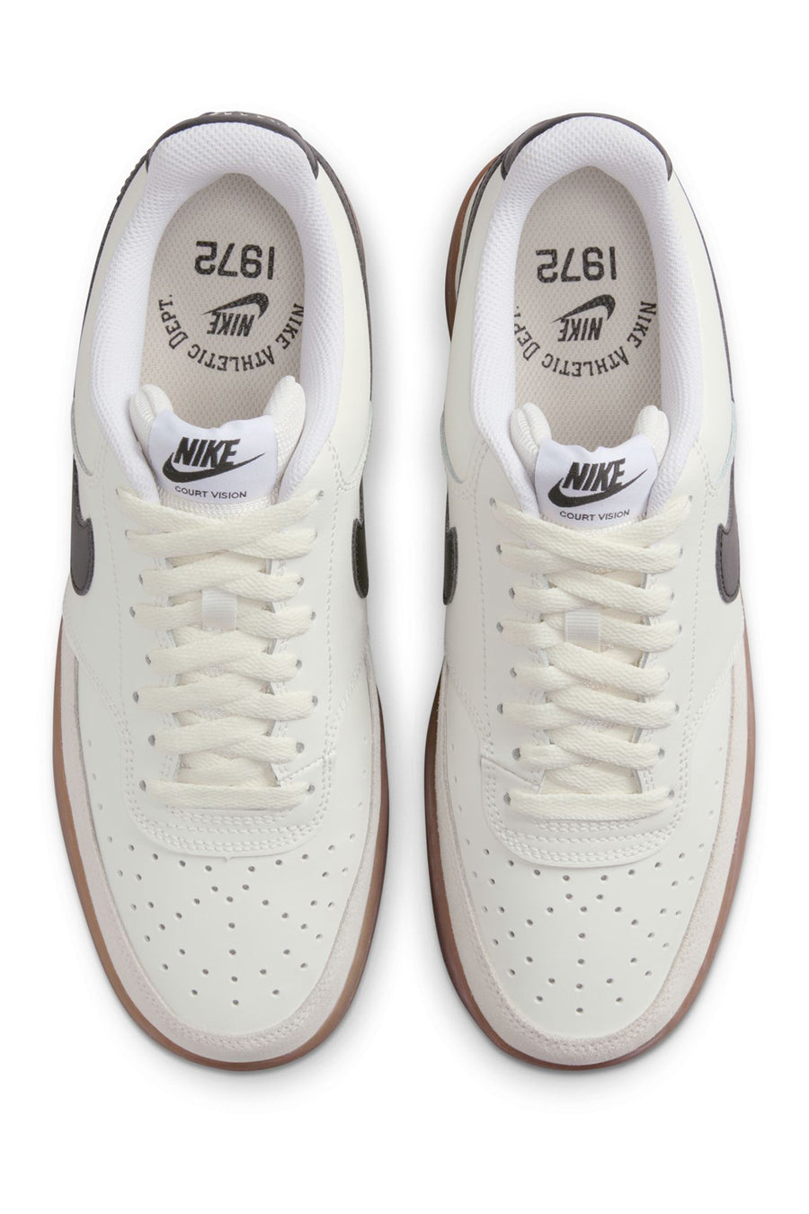 Sneakers Bianche In Pelle Nike Court Vision Lo