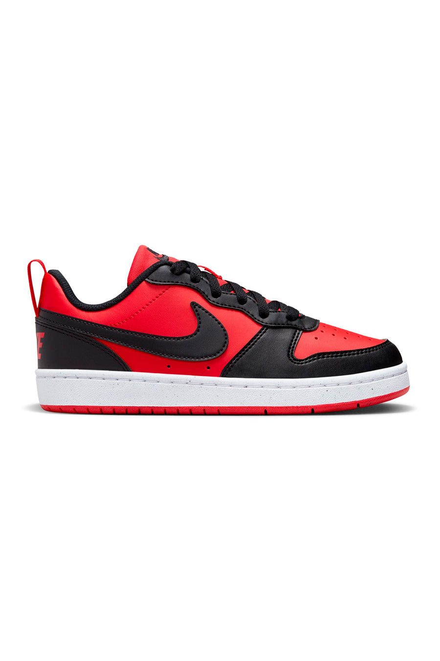 Sneakers Nike Court Borough Low Recraft (Gs) Nere e Rosse