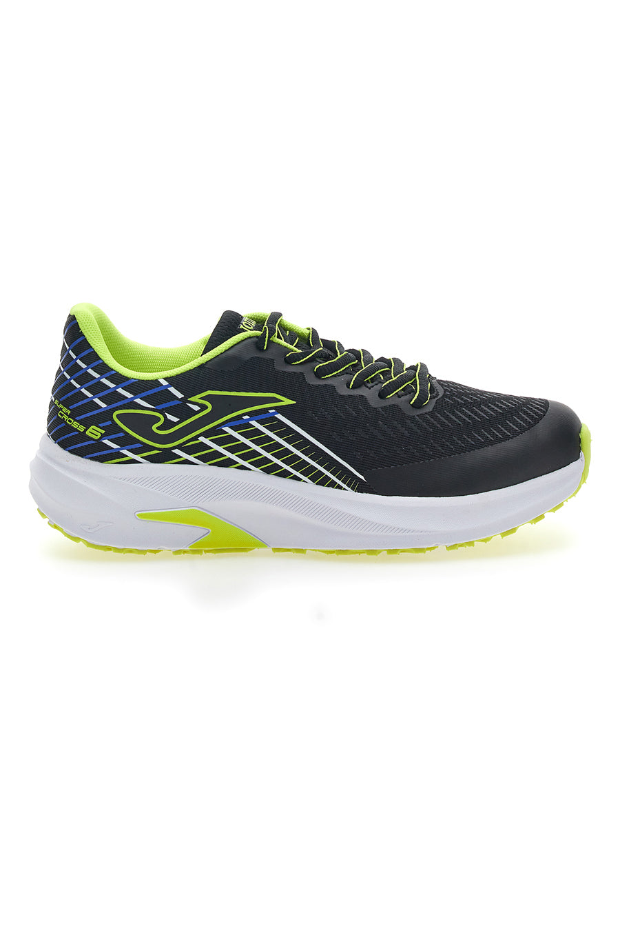 Scarpe da Trail Running Nere e Gialle Joma Super Cross JR 2401