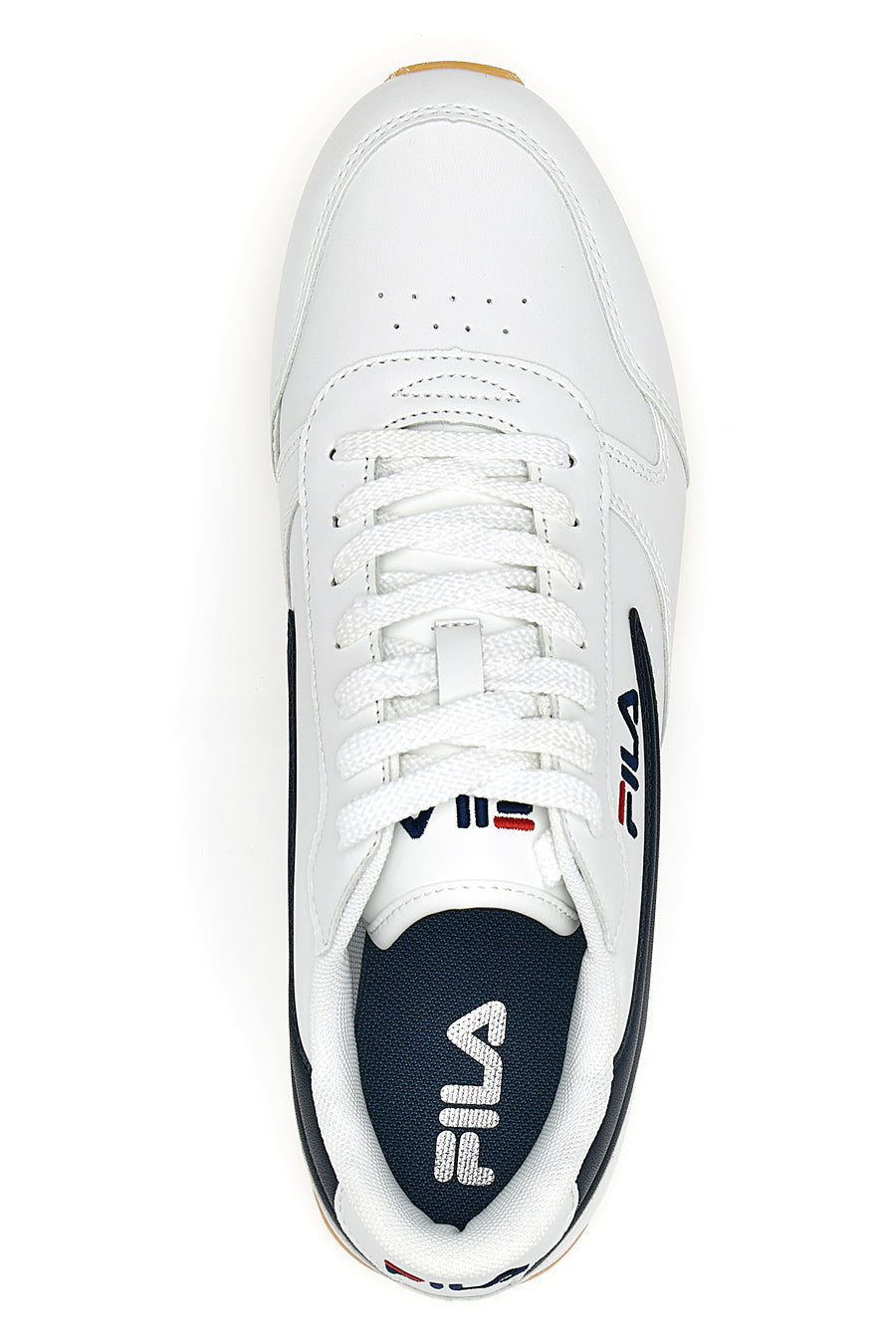 Sneakers Bianche con Lacci Fila Orbit Low