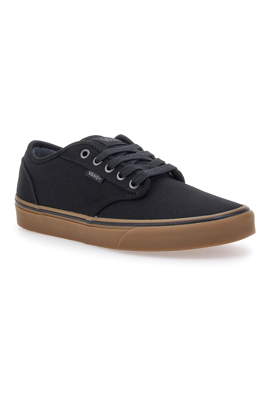 Sneakers in Tela Nere Con Suola a Contrasto Vans Atwood