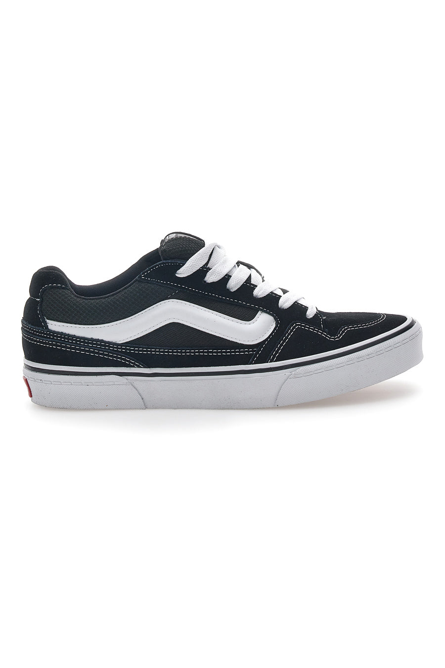 Sneakers con Lacci Nere Vans Caldrone