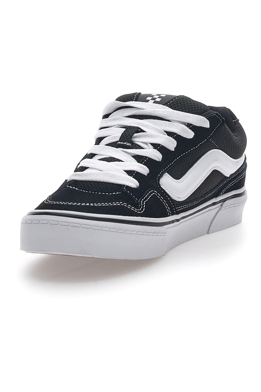 Sneakers con Lacci Nere Vans Caldrone