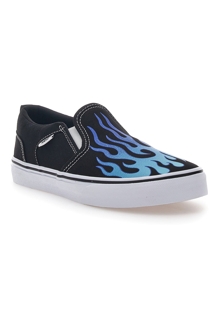 Slip-On-Sneaker mit Vans Asher Flames