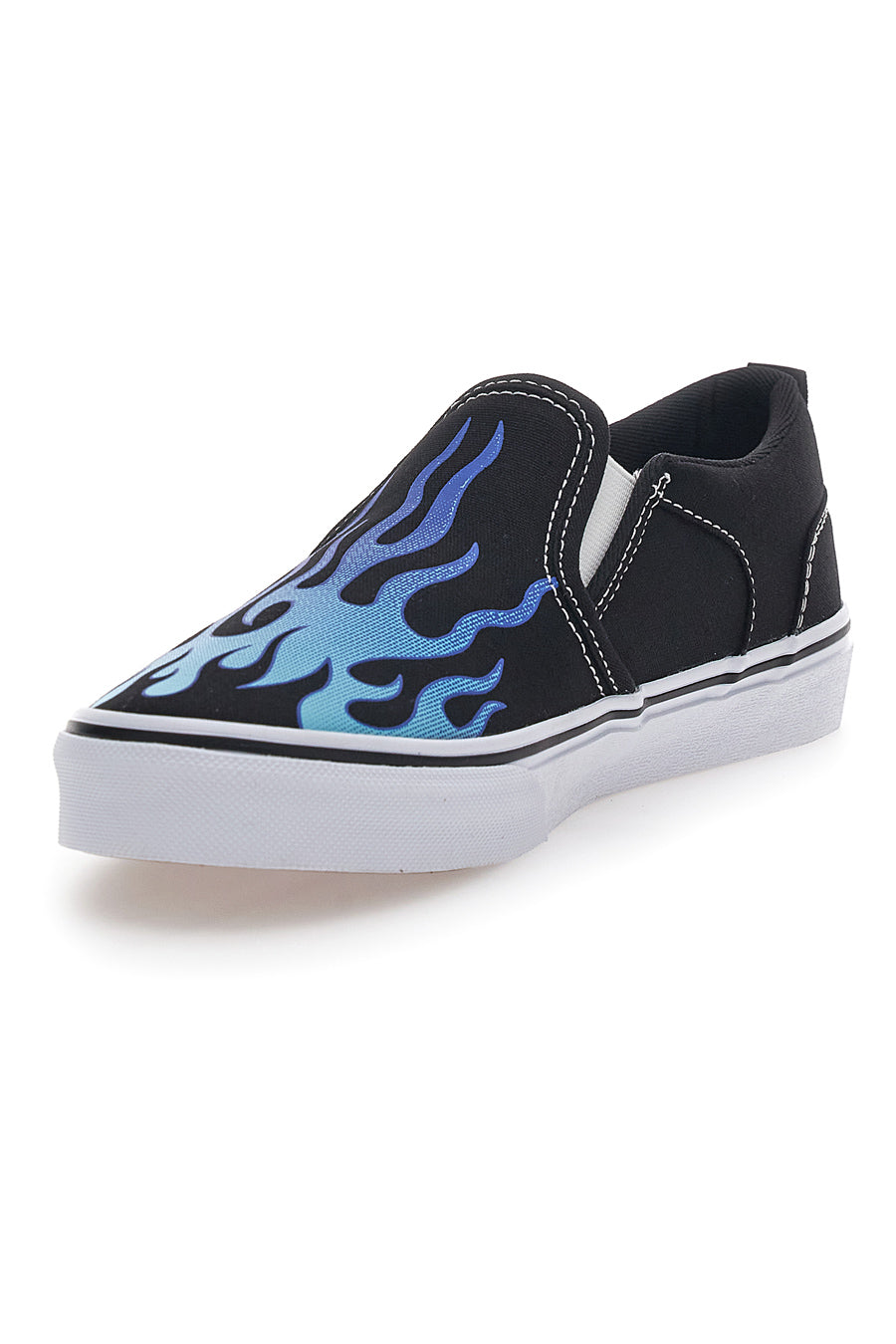 Slip-On-Sneaker mit Vans Asher Flames