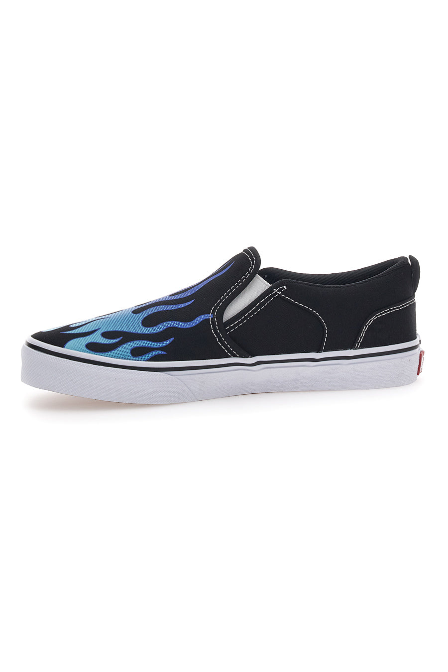 Slip-On-Sneaker mit Vans Asher Flames