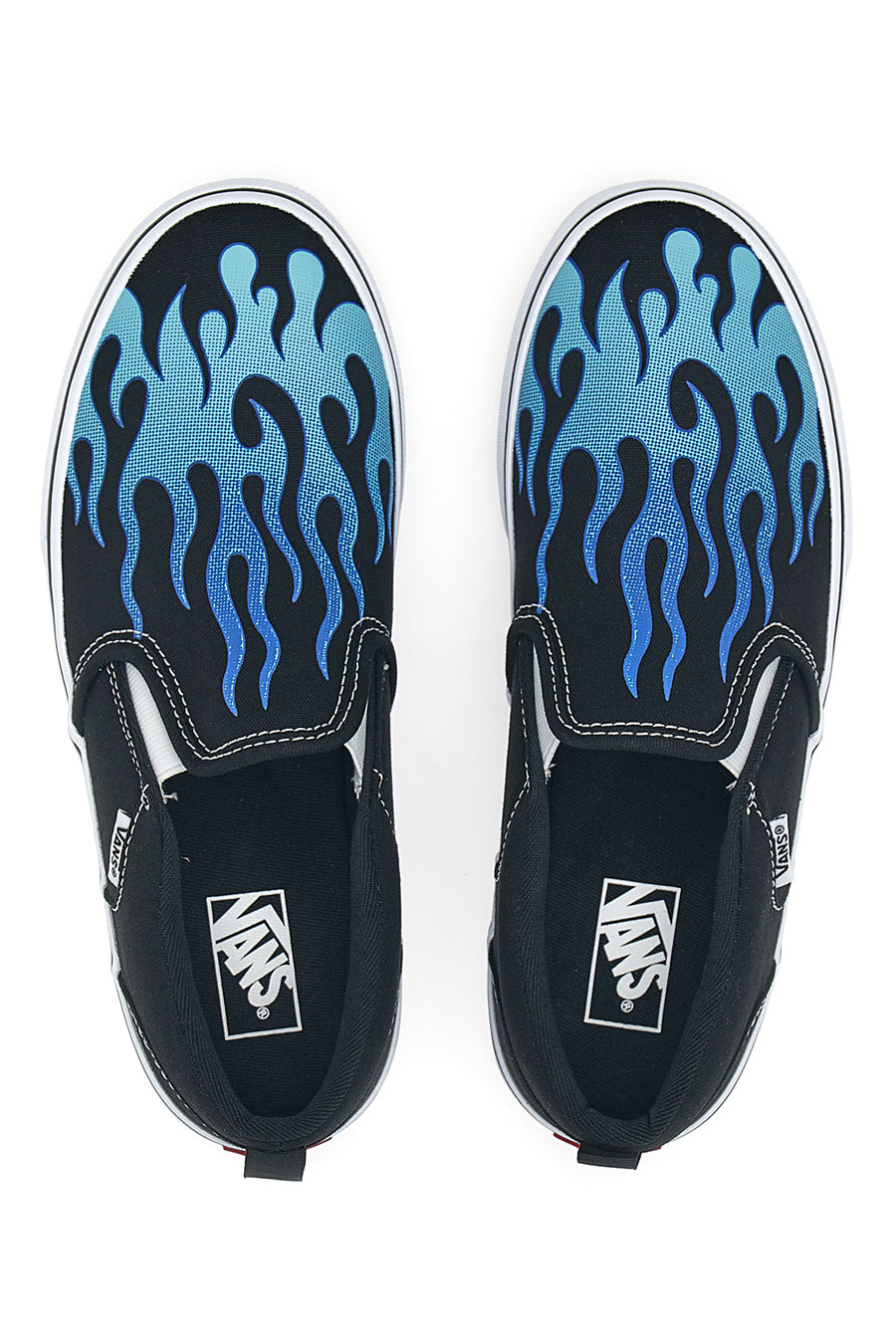 Slip-On-Sneaker mit Vans Asher Flames