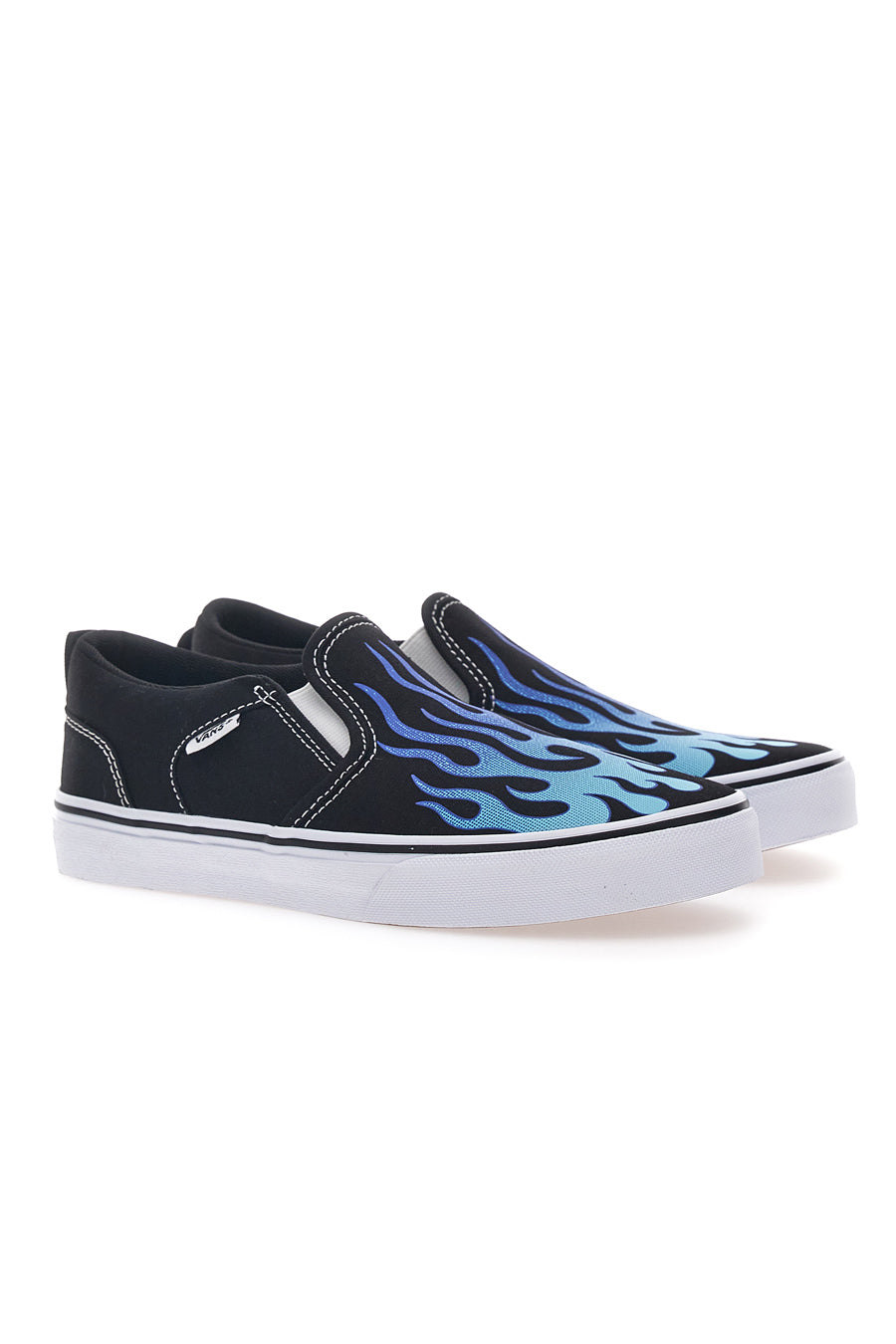 Slip-On-Sneaker mit Vans Asher Flames