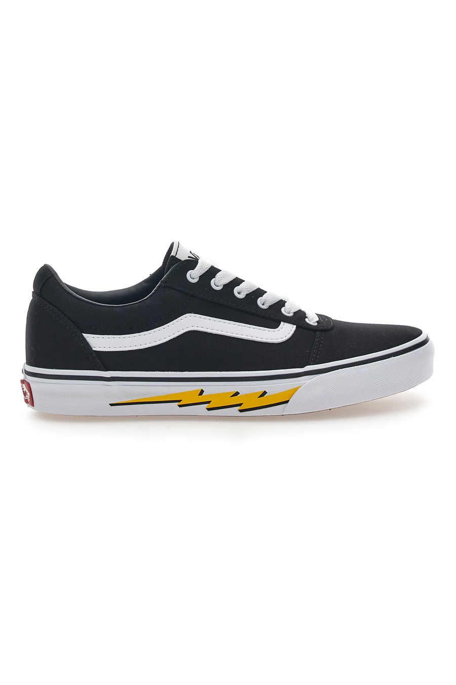 Sneakers Nere e Bianche Con Fulmine Laterale Vans Ward