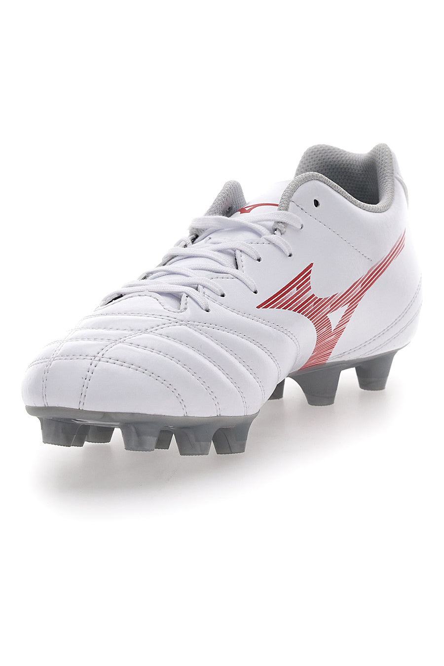 Scarpe da Calcio Bianche e Rosse Mizuno Monarcida Neo III Select