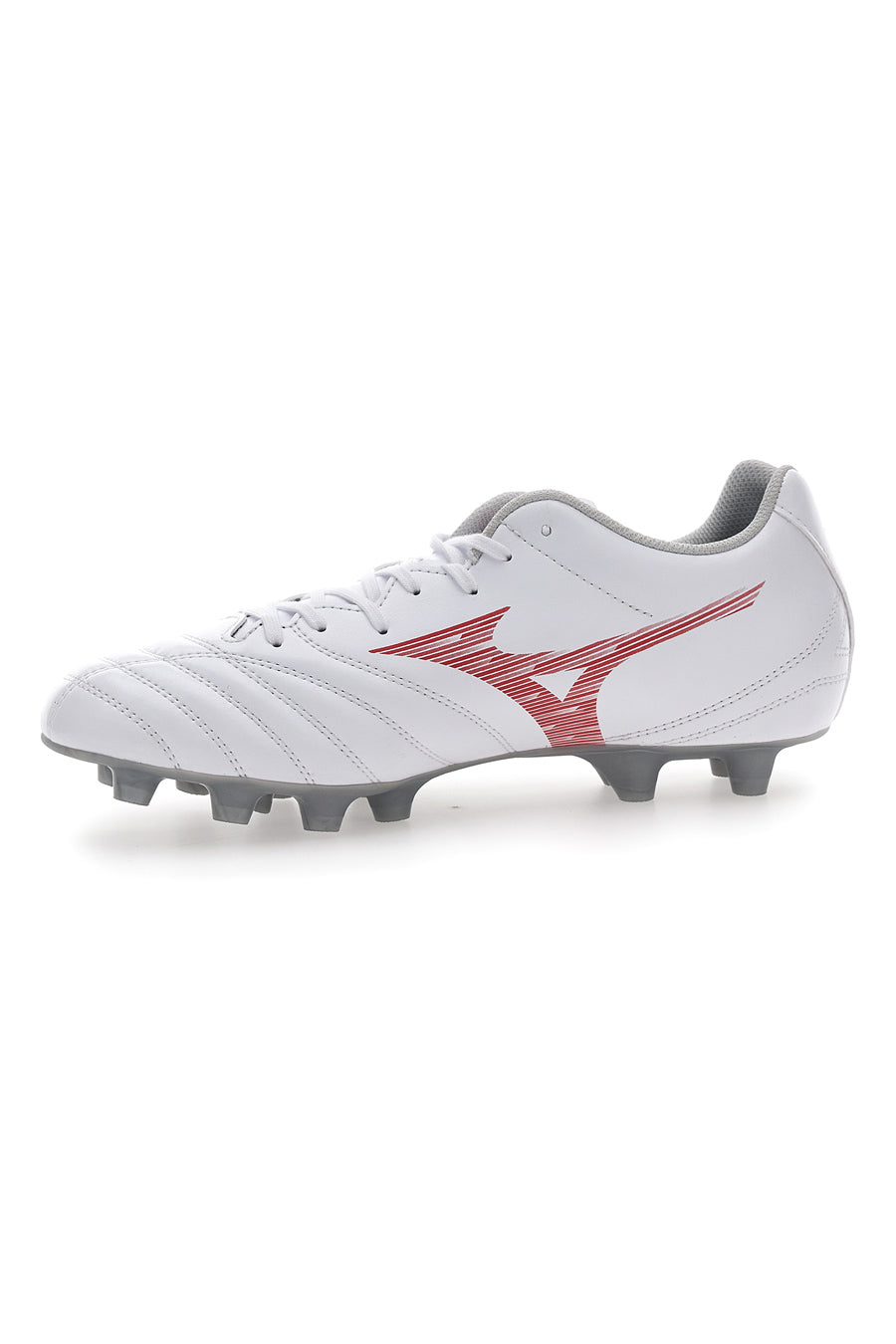 Scarpe da Calcio Bianche e Rosse Mizuno Monarcida Neo III Select