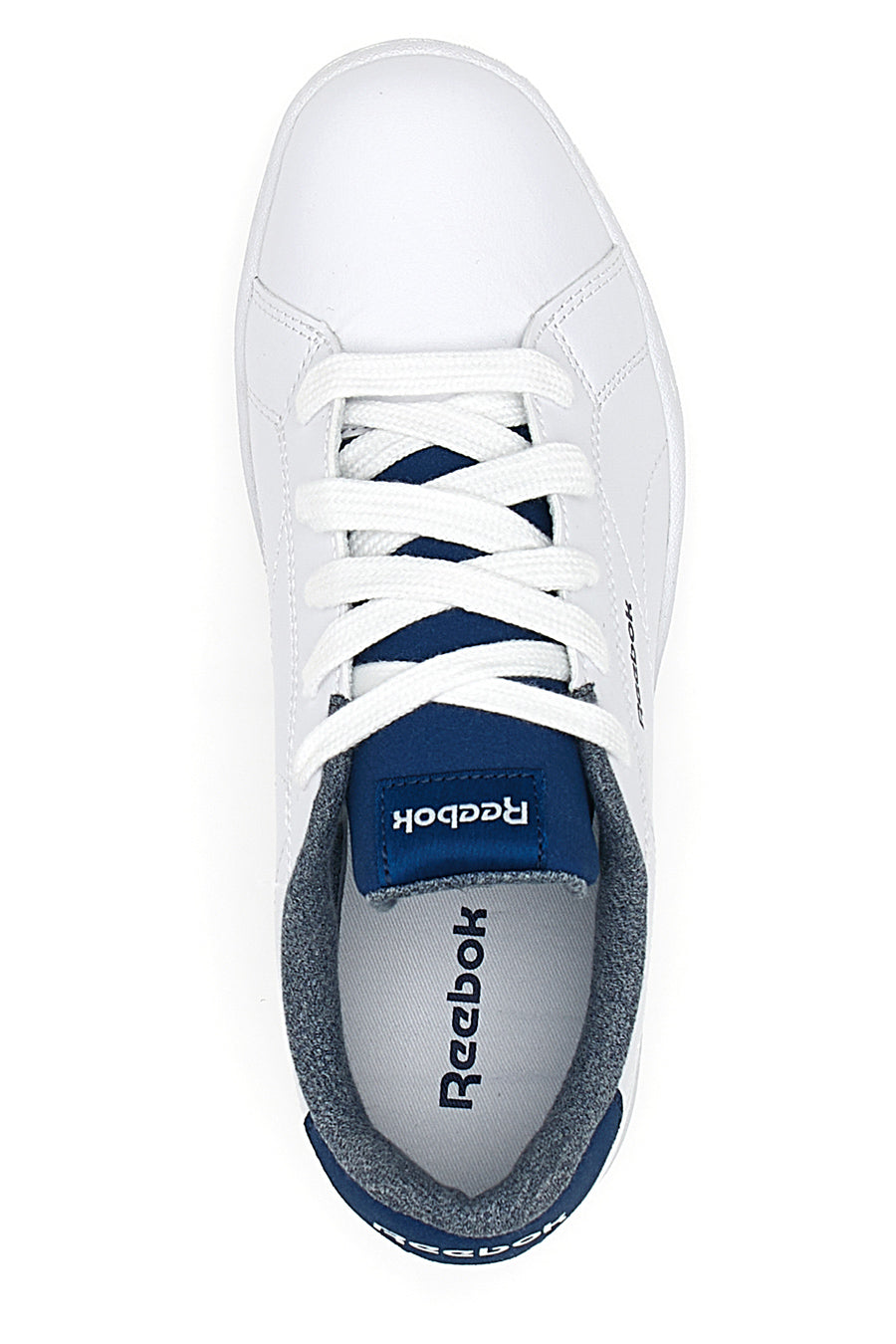 Sneakers Bianche e Blu Reebok Royal Complete Cln 2