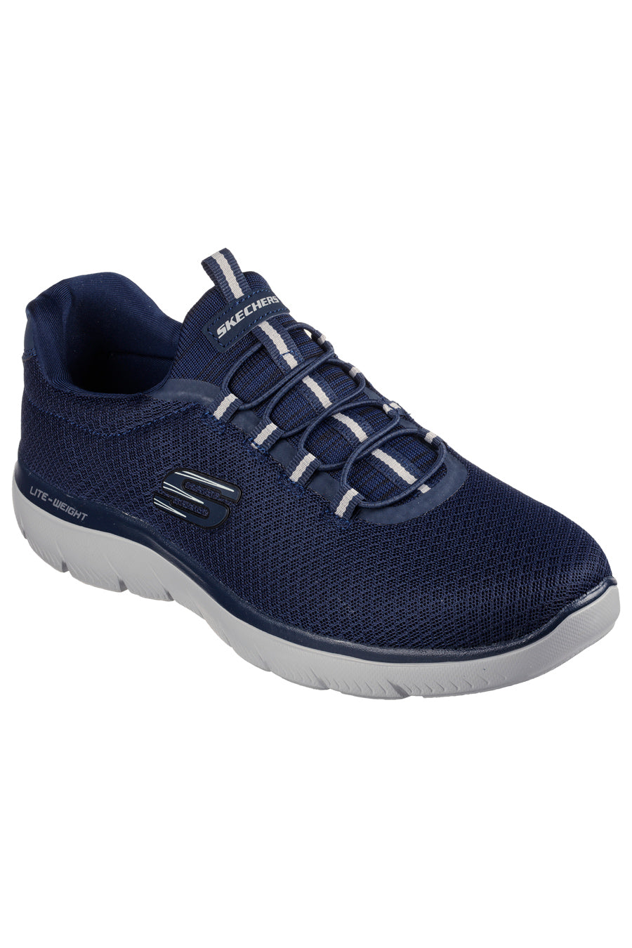 Sneakers Slip-On Blu Skechers Summits