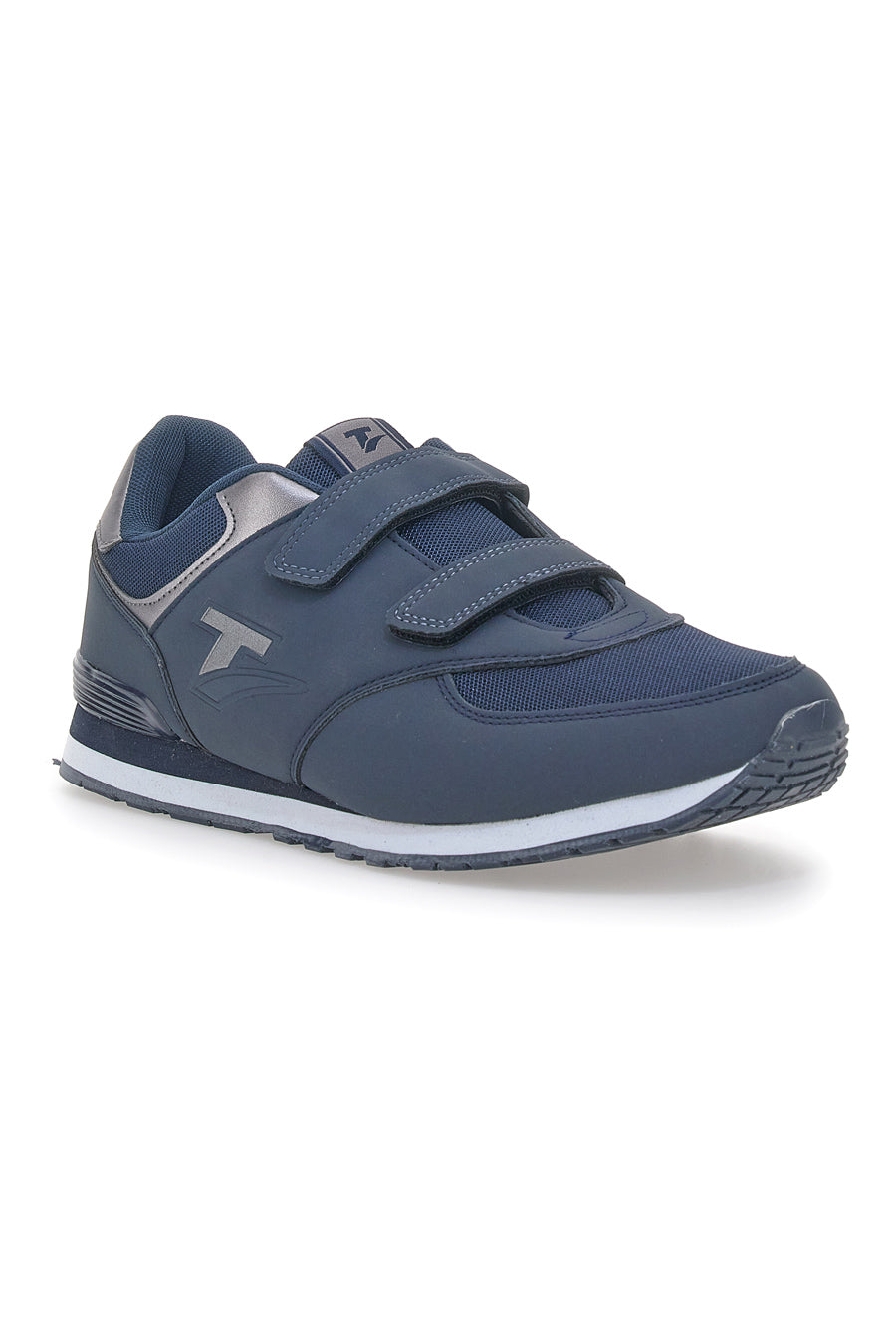 Sneakers Chiusura in Velcro Blu Tiglio 9103