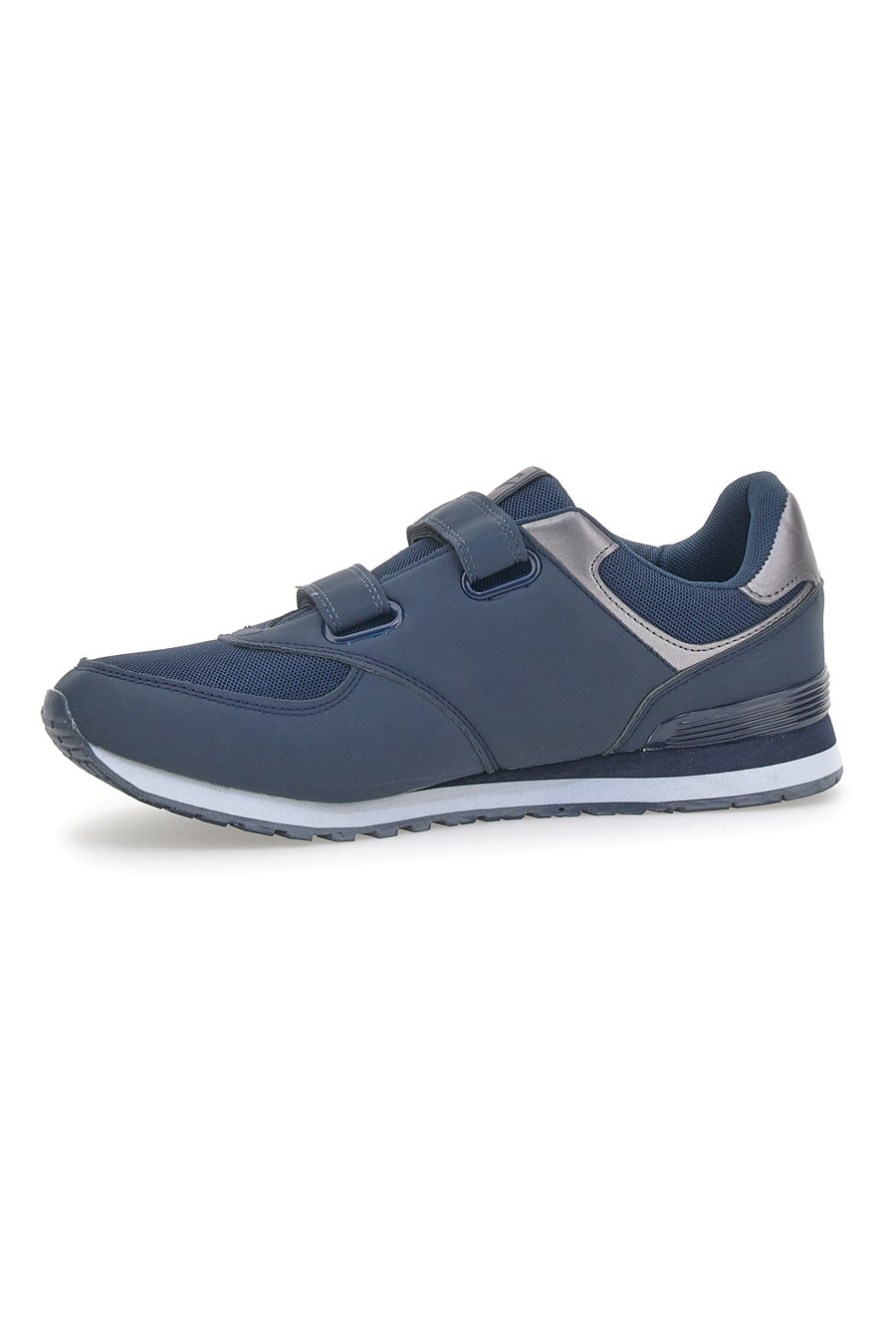 Sneakers Chiusura in Velcro Blu Tiglio 9103