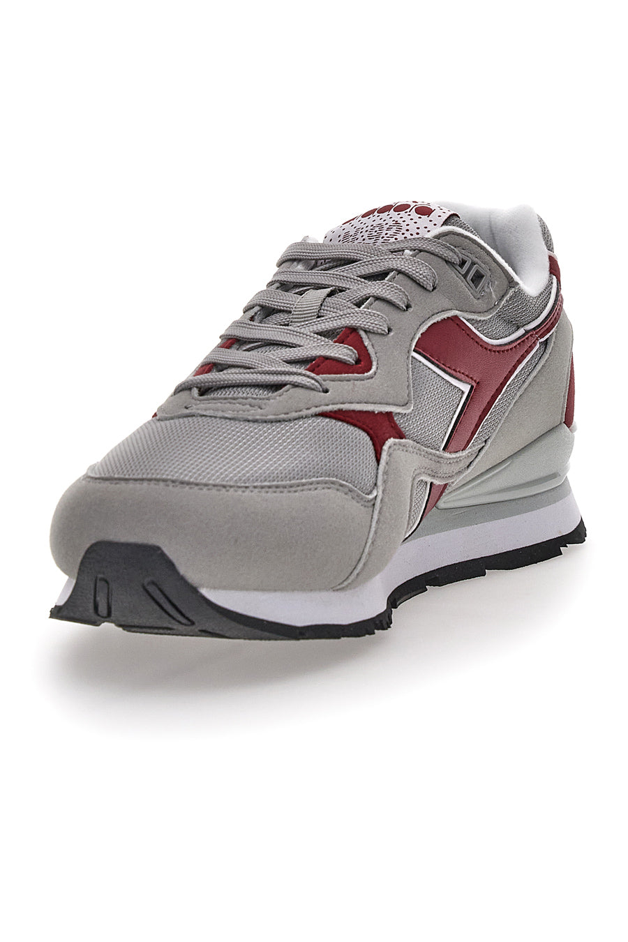 Sneakers Grigie e Rosse Diadora N.92