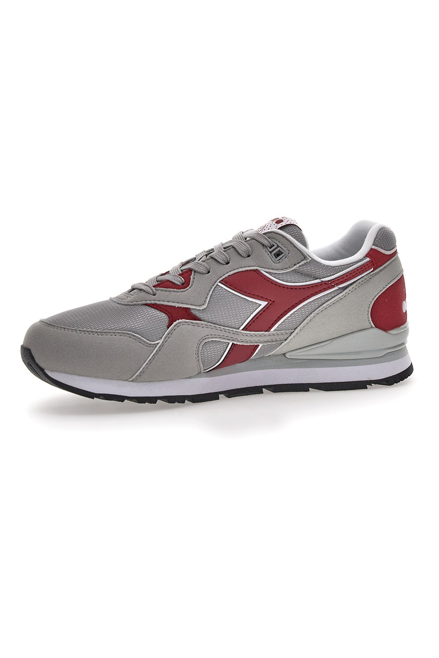 Sneakers Grigie e Rosse Diadora N.92