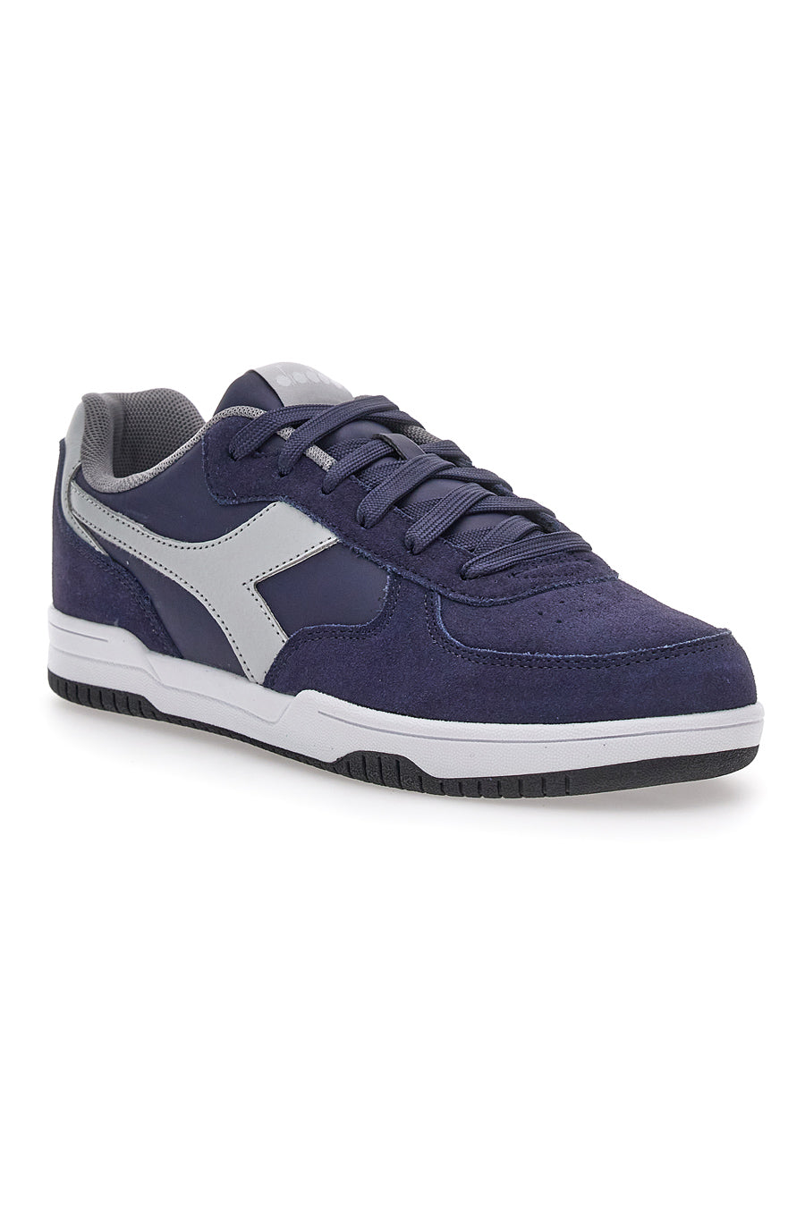 Blaue Sneakers mit seitlichem Logo Diadora Raptor Low S