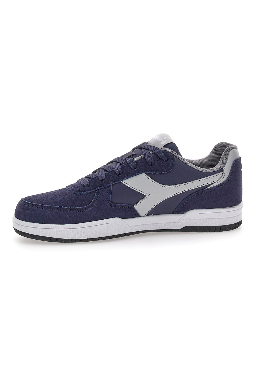 Blaue Sneakers mit seitlichem Logo Diadora Raptor Low S