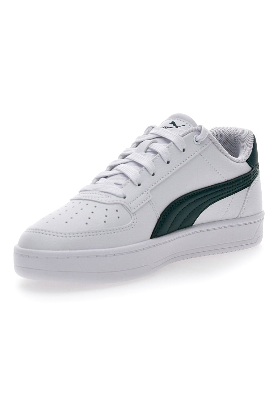 Sneakers Bianche con dettagli verdi Puma Caven 2.0 JR