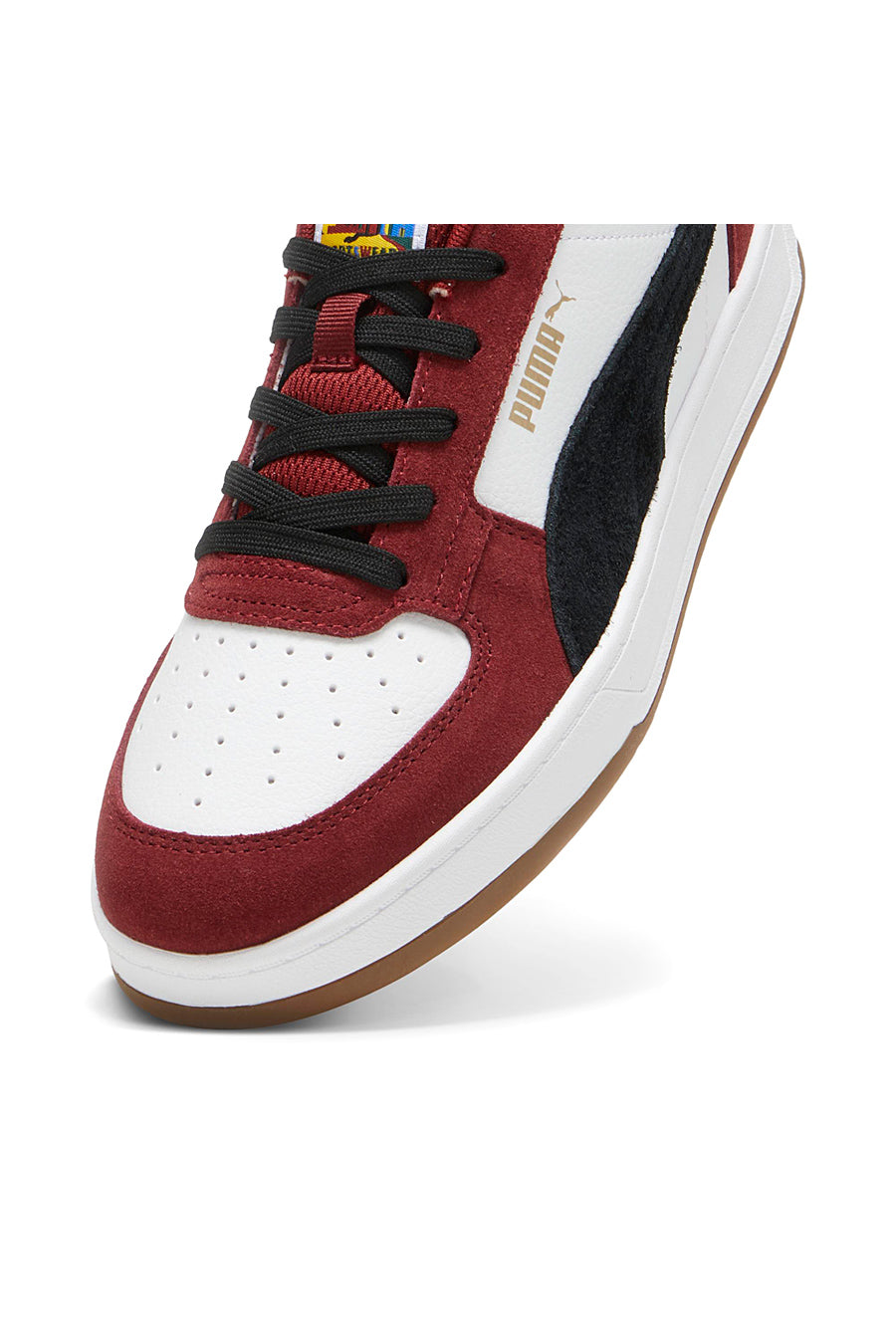 Sneakers Rosse e Bianche con dettagli nei Puma Cavern 2.0 Year of Sport