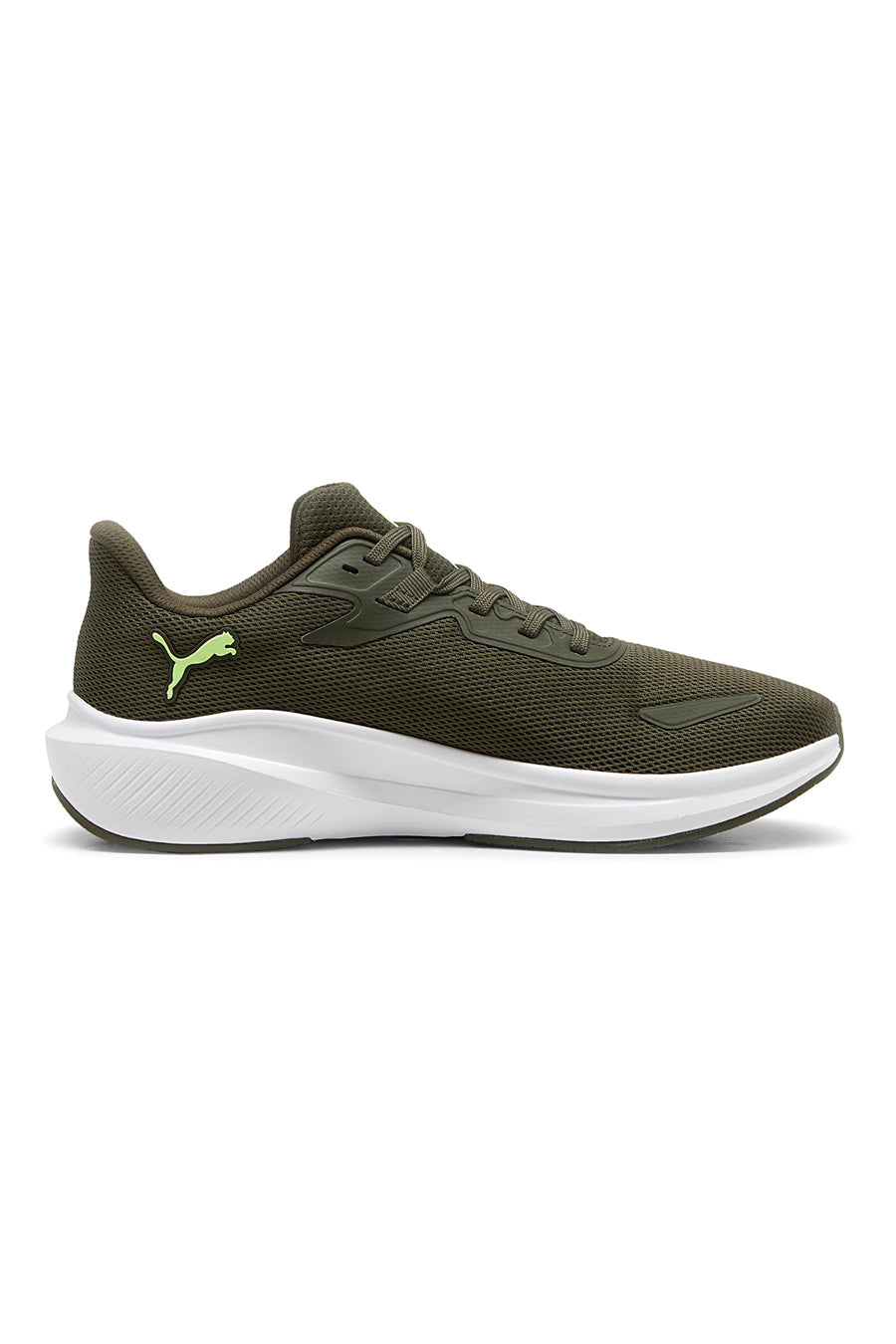 Scarpe da corsa Verdi con suola bianca Puma Skyrocket Lite